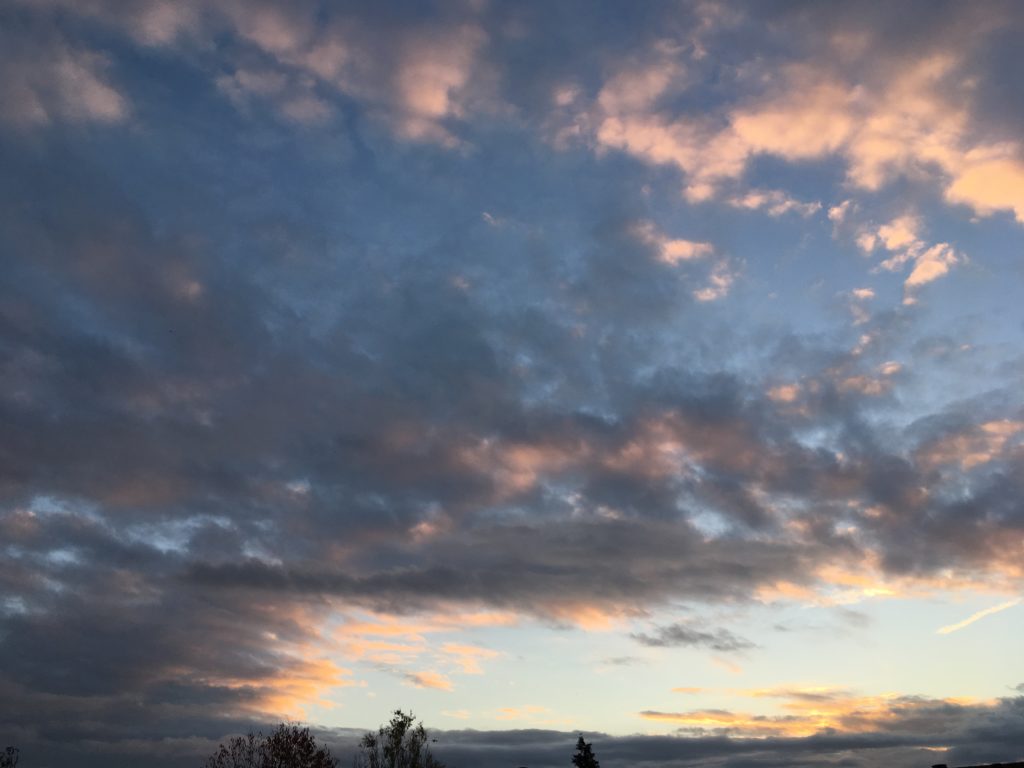 Mooie lucht 2 november 2018